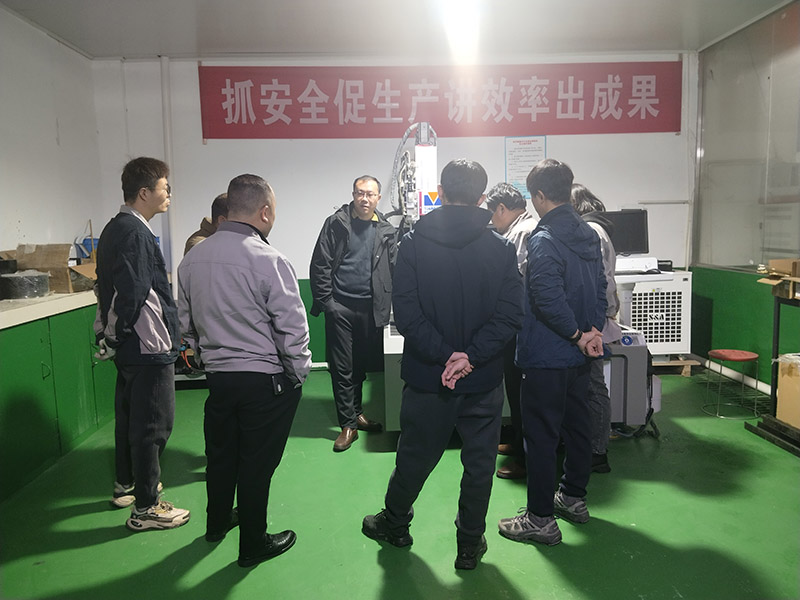 長沙礦山院計電檢測中心的專家團隊應邀蒞臨湖南晟科賽斯科技有限公司