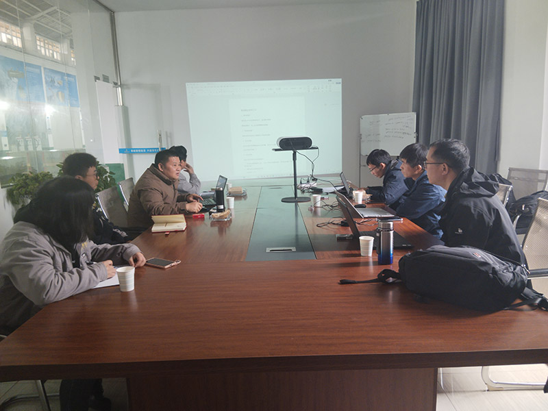 長沙礦山院計電檢測中心的專家團隊應邀蒞臨湖南晟科賽斯科技有限公司