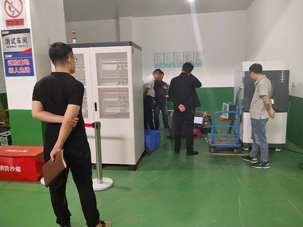 雨湖區(qū)副區(qū)長陳蕩漾赴湖南晟科賽斯新能源有限公司調研指導工作